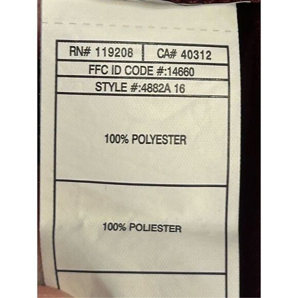 Adidas Climalite Fielders Choice Mens 3/4 Sleeve Baseball Henley Maroon /Gray Sm - Picture 4 of 6